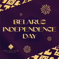 Belarus Independence Day Instagram Post