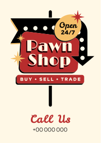 Pawn Shop Sign Flyer