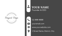 Elegant Generic Business Card Image Preview