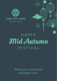 Happy Mid Autumn Festival Poster