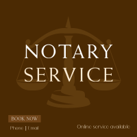 Legal Notary Instagram Post