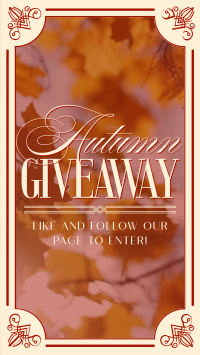 Autumn Giveaway YouTube Short