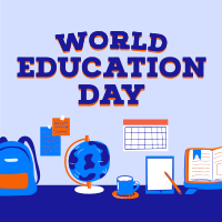 World Education Day Instagram Post