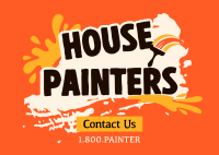 House Painting Postcard example 1