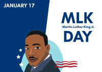 MLK Day Reminder Postcard