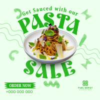 Saucy Pasta Sale Instagram Post Image Preview