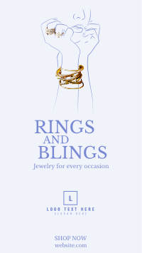 Rings and Blings Instagram Story