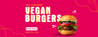 Vegan Burger Buns  Facebook Cover Image Preview