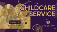 Abstract Shapes Childcare Service Animation