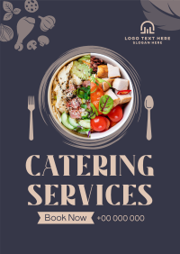 Catering Food Variety Poster