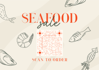 Savory Sale Postcard