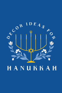 Hanukkah Light Pinterest Pin