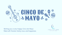 Guitar Cinco De Mayo Facebook Event Cover