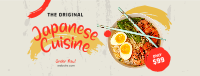 Original Japanese Cuisine Facebook Cover