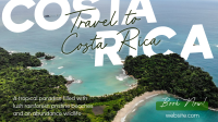 Travel To Costa Rica Animation