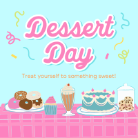 Dessert Picnic Buffet Linkedin Post Design