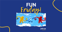 Fun Monkey Friday Facebook Ad