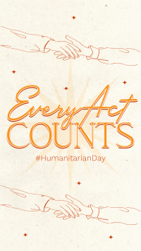 Humanitarian Day Doodles Instagram Reel