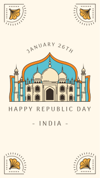 India Republic Day Facebook Story