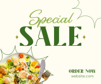 Salad Special Sale Facebook Post