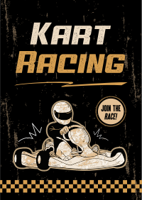 Retro Racing Flyer