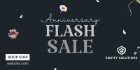 Anniversary Flash Sale Twitter Post