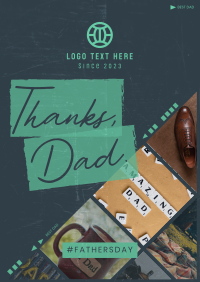 Film Father's Day Poster Design