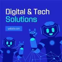 Digital & Tech Solutions Instagram Post