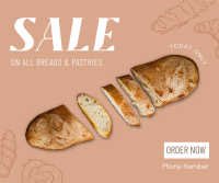 Bakery Sale Facebook Post