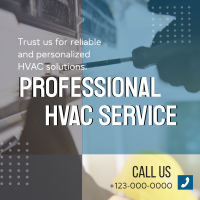 Professional HVAC Services Linkedin Post