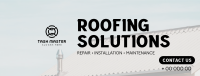 Professional Roofing Solutions Facebook Cover Image Preview