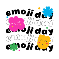 Emojis & Flowers Instagram Post Design