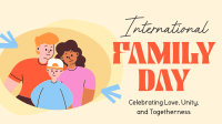 International Family Day Celebration Animation