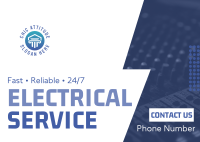 Handyman Electrical Service Postcard