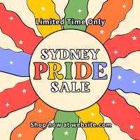 Vibrant Sydney Pride Sale Instagram Post Design