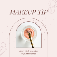 Makeup Beauty Tip Instagram Post Design