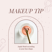 Makeup Beauty Tip Instagram Post