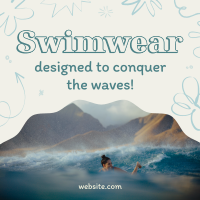 Swimwear For Surfing Instagram Post