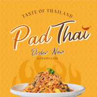 Authentic Pad Thai Linkedin Post