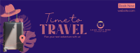Time to Travel Facebook Cover Design