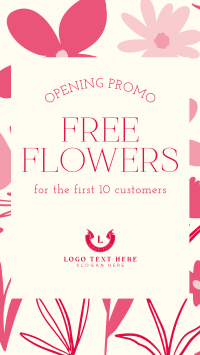 Free Flowers For You! Instagram Reel Image Preview