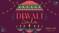 Diwali Lanterns Facebook Event Cover