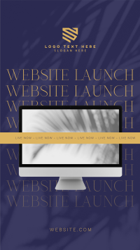 Minimalist Website Launch Video