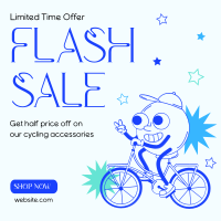 Bicycle Day Sale Linkedin Post