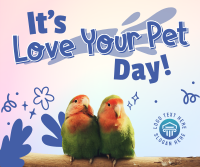 Avian Pet Day Facebook Post