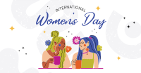 Women's Day Blossoms Facebook Ad