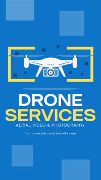 Drone Service Solutions Facebook Story