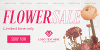 Flower Boutique  Sale Twitter Post