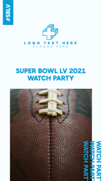 Super Bowl Party Facebook Story