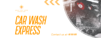 Car Wash Express Facebook Cover